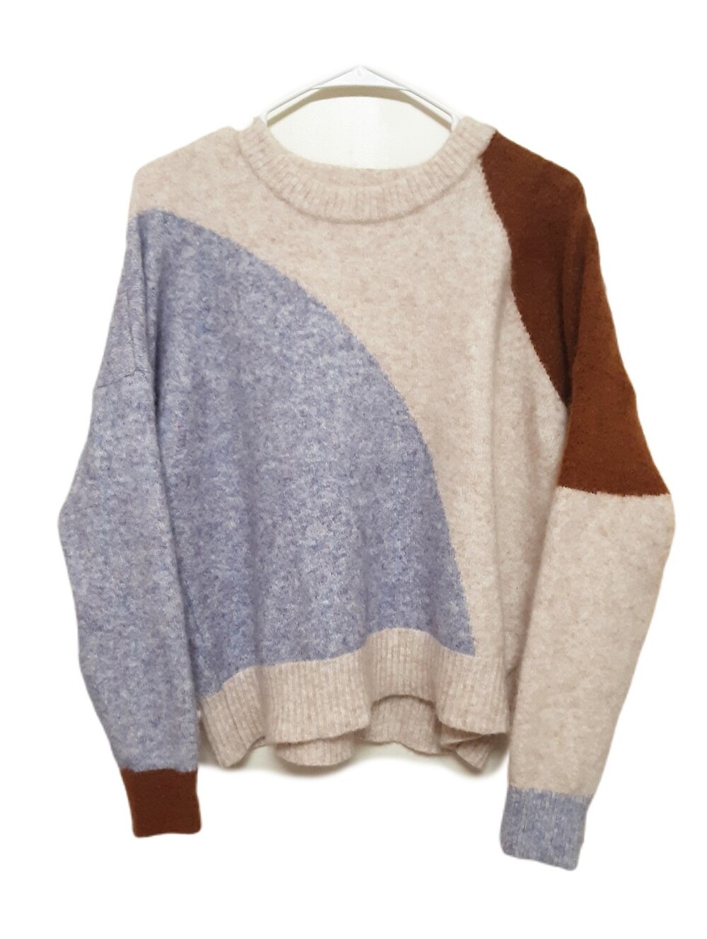 Madewell Color Block Sweater Womens Large